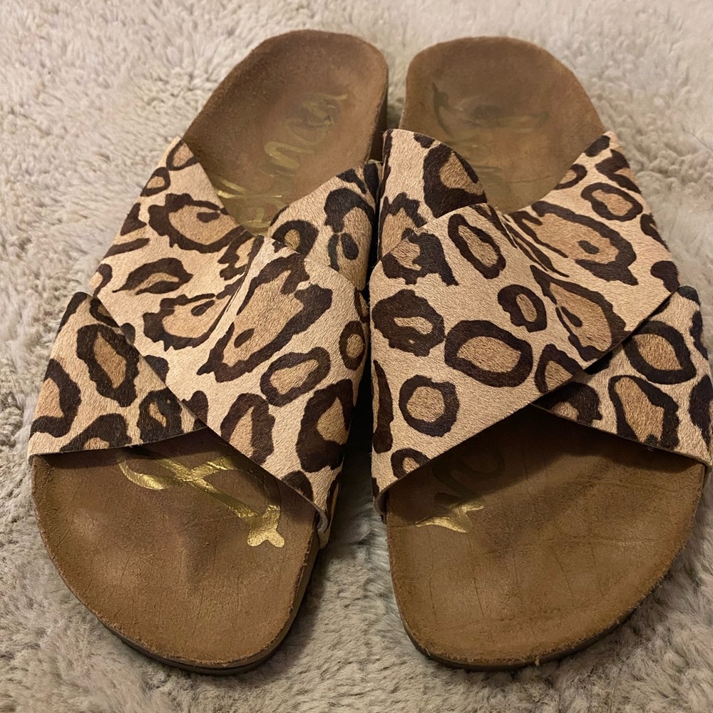 Sam Edelman Leopard Sandals